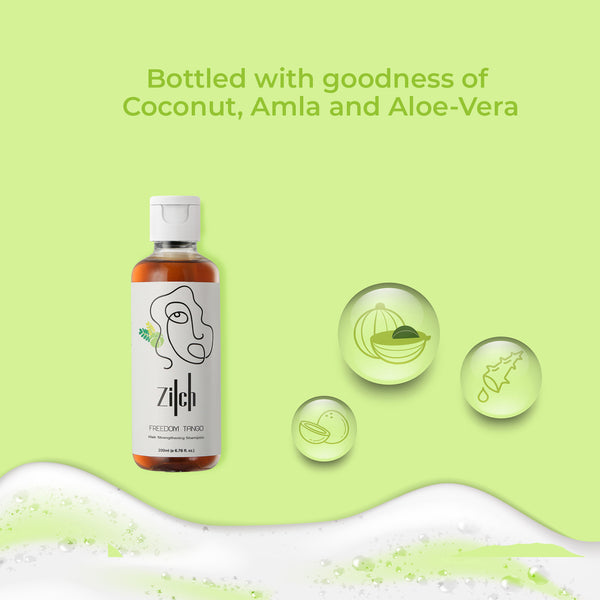 Zilch Tango Hair Strengthening Combo (Shampoo + Conditioner)