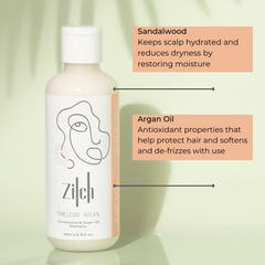 Timeless Ritual Shampoo with Sandalwood & Argan Oil 200ml