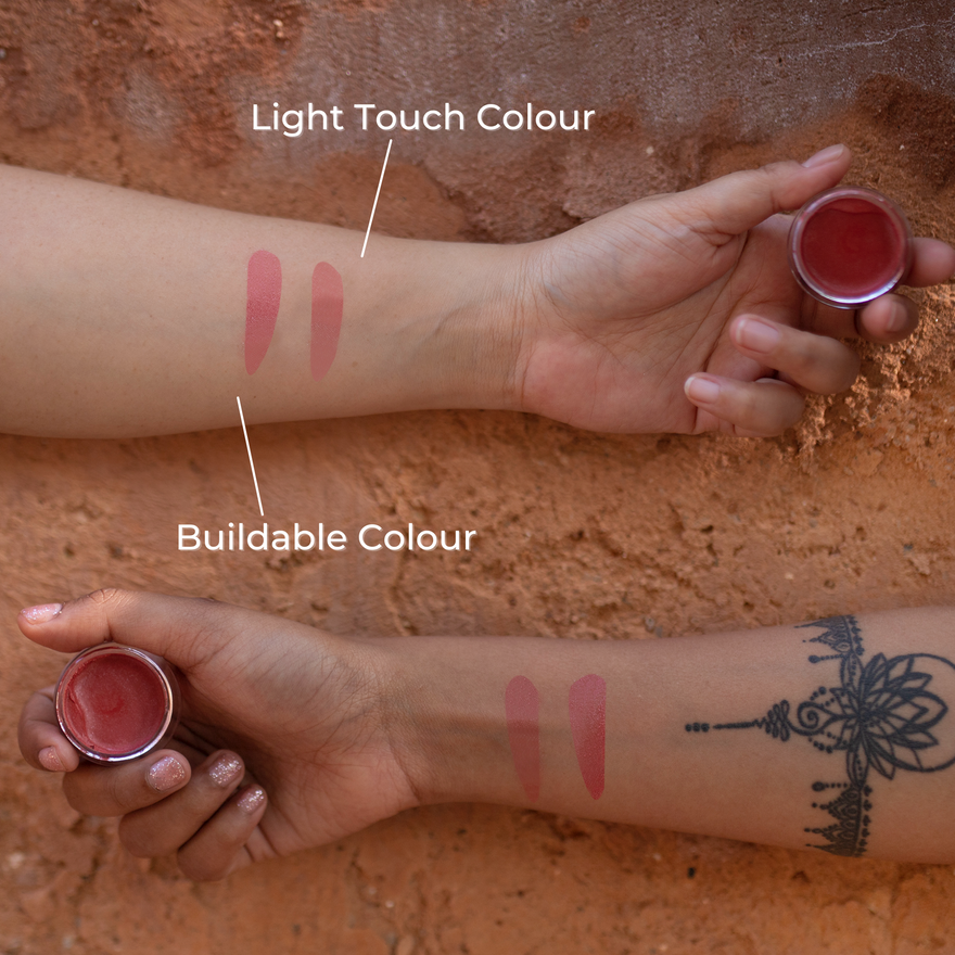 Plush Pot Lip & Cheek Tint in MOONLIT ROSE