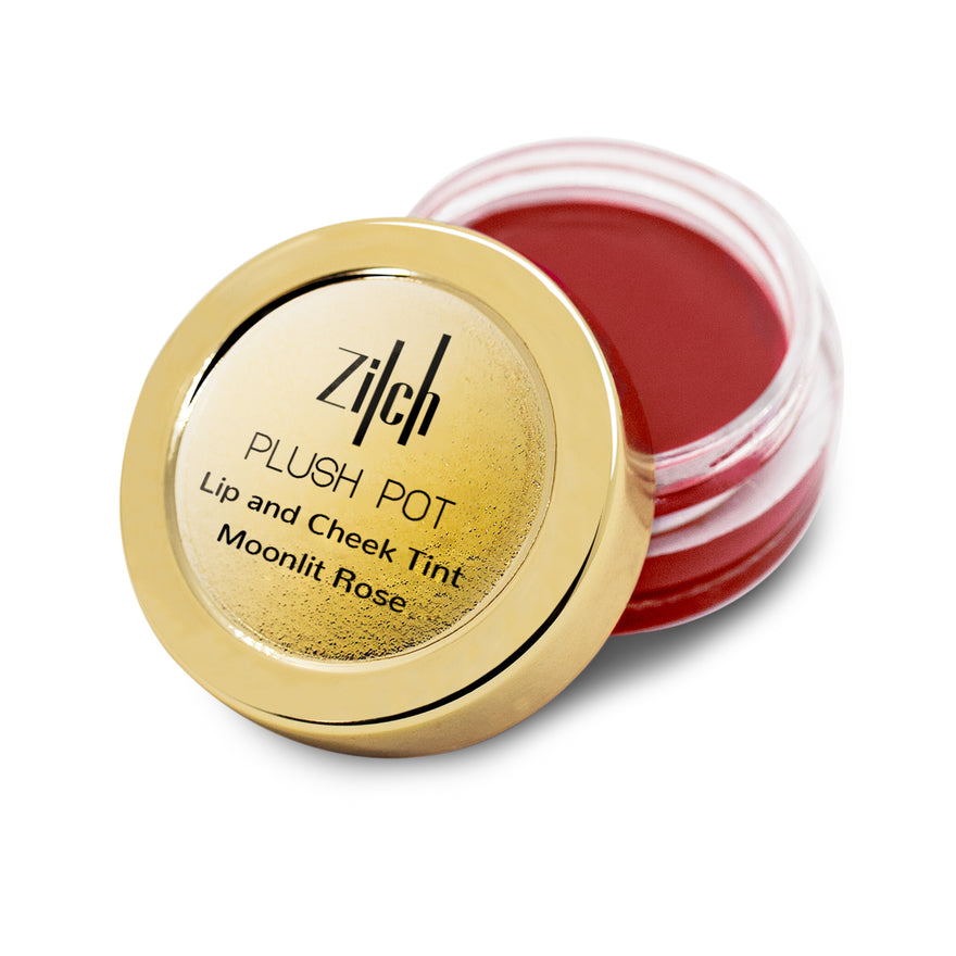 Plush Pot Lip & Cheek Tint in MOONLIT ROSE