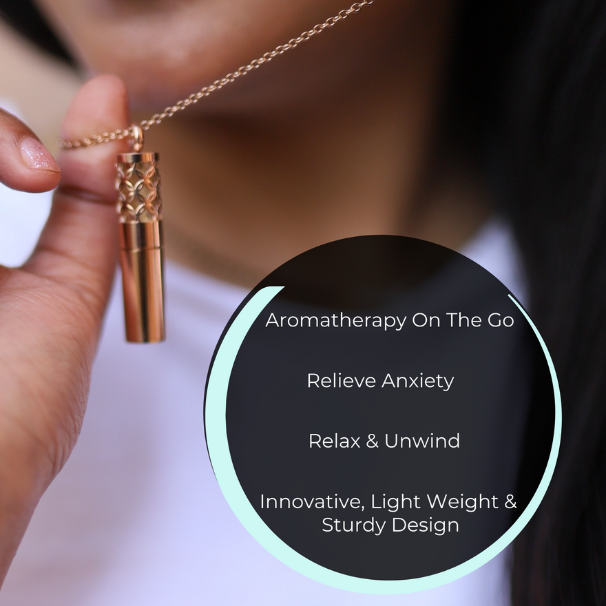 Calm Charm Aromatherapy Necklace